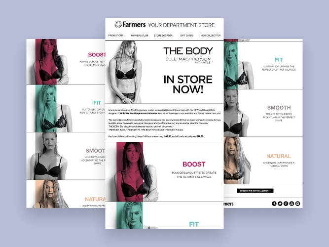 Farmers Elle Macpherson Lingerie EDM