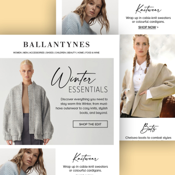 Ballantynes Winter Essentials EDM
