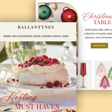 Ballantynes | Hosting Must-Haves