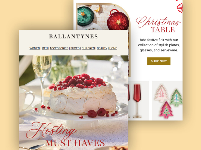 Ballantynes | Hosting Must-Haves