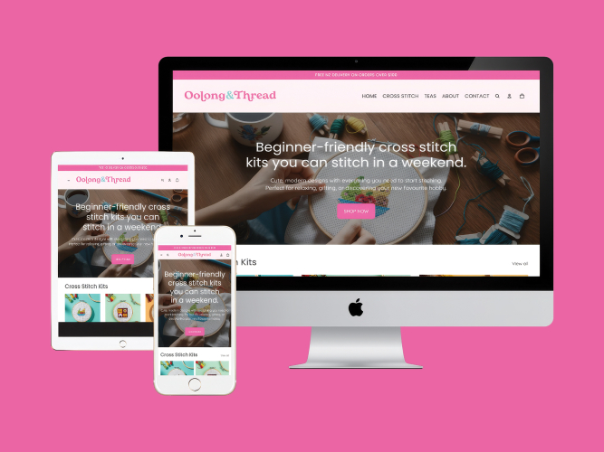 Oolong & Thread Website
